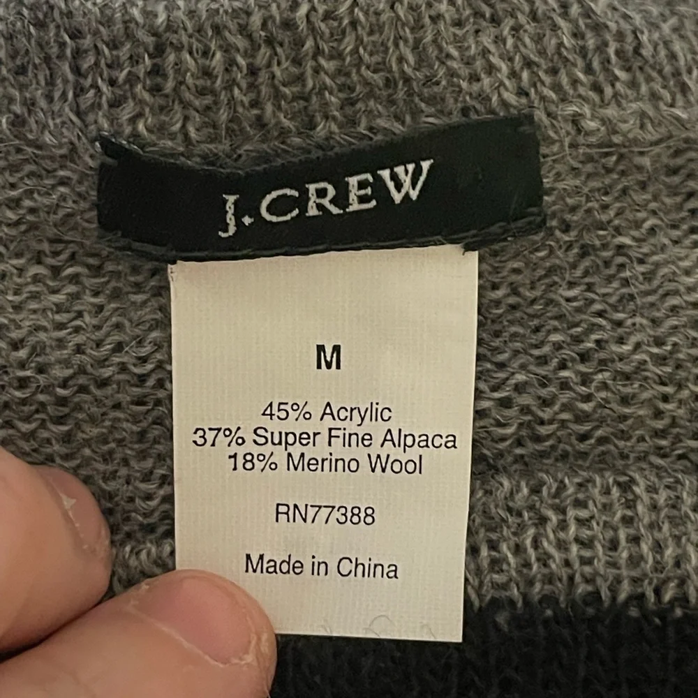 M J. Crew sweater